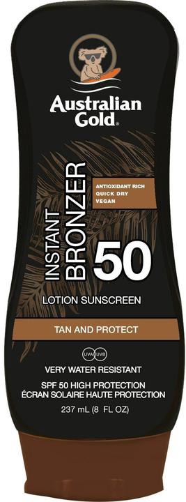 Australian Gold Lotion with Bronzer (Sun lotion, SPF 50, 237 ml)