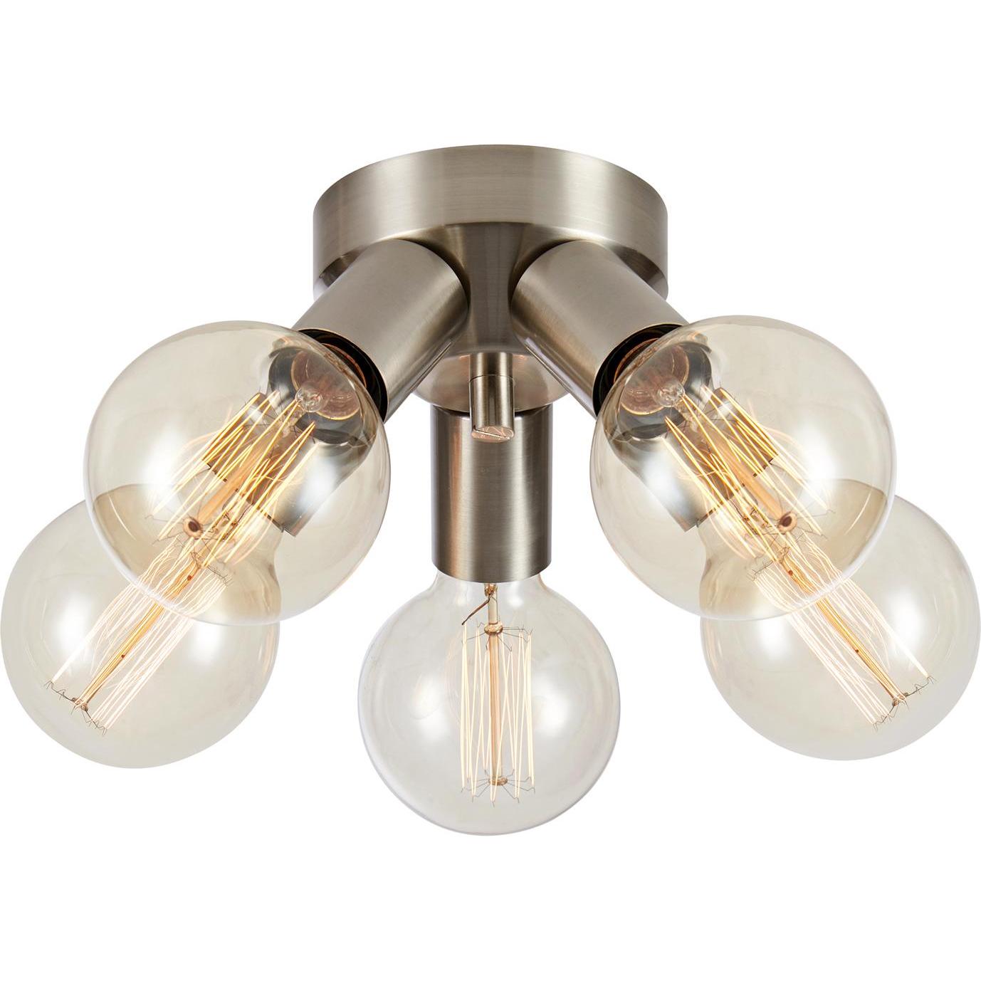 Markslöjd, Applique + Plafoniera, MAZZO Ceiling 5L Satin Nickel