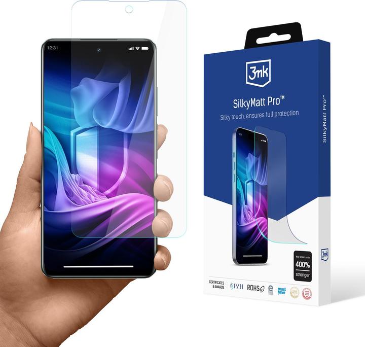 Actual product image 3MK Matte protective film Silky Matt Pro for Realme C63 5G