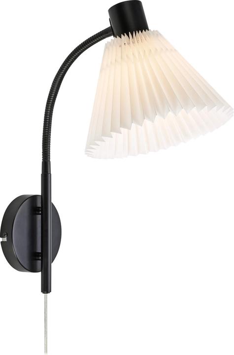 Produktbild Markslöjd Mira 1 Wandleuchte Black/White (E14)
