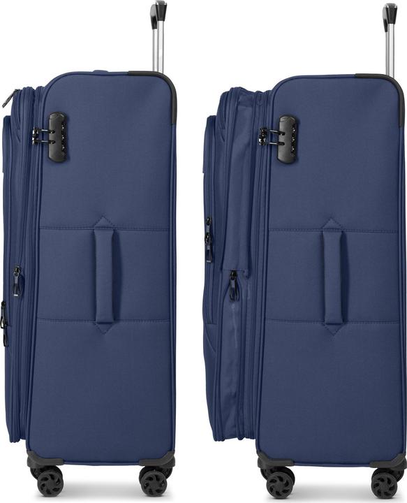 Actual product image Franky Melbourne 3.0 4-wheel trolley 79 cm with expansion pleat (90 l)