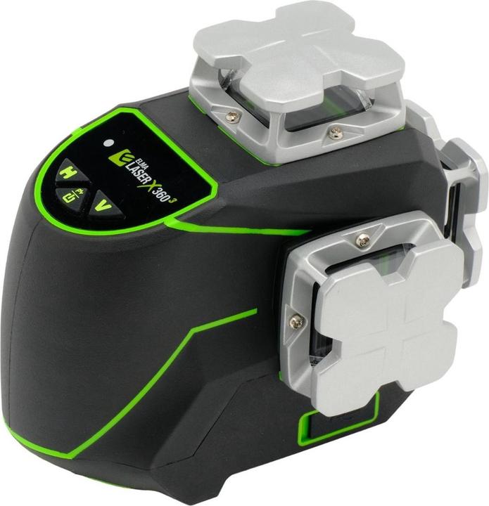 Productafbeelding Elma Instruments Elma Laser x360-3 med 3 stk. 360° grønne linjer for ekstra synlighed