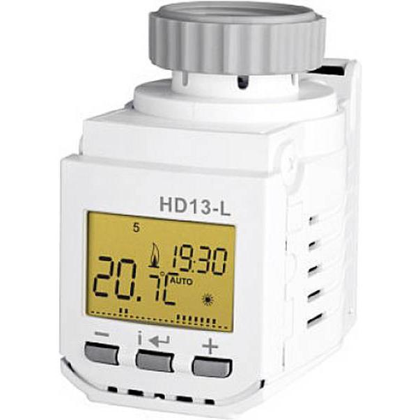 Thumbnail - Elektrobock 174 HD13-L Heizkörperthermostat elektronisch 3 bis 40 °C, Thermostat, Weiss
