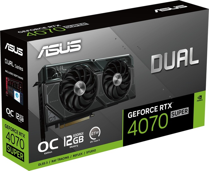 Produktbild ASUS DUAL GeForce RTX 4070 Super OC (12 GB)