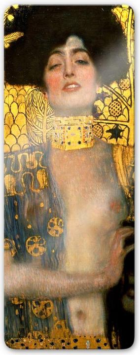 Actual product image Trenddeko Klimt - Judith with the head of Holofernes (40 x 100 cm)