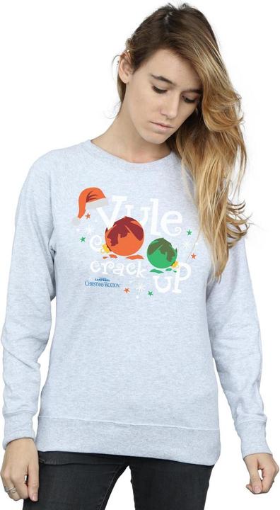 Actual product image National Lampoon´s Vacation Womens/Ladies Yule Crack Up Sweatshirt (XL)