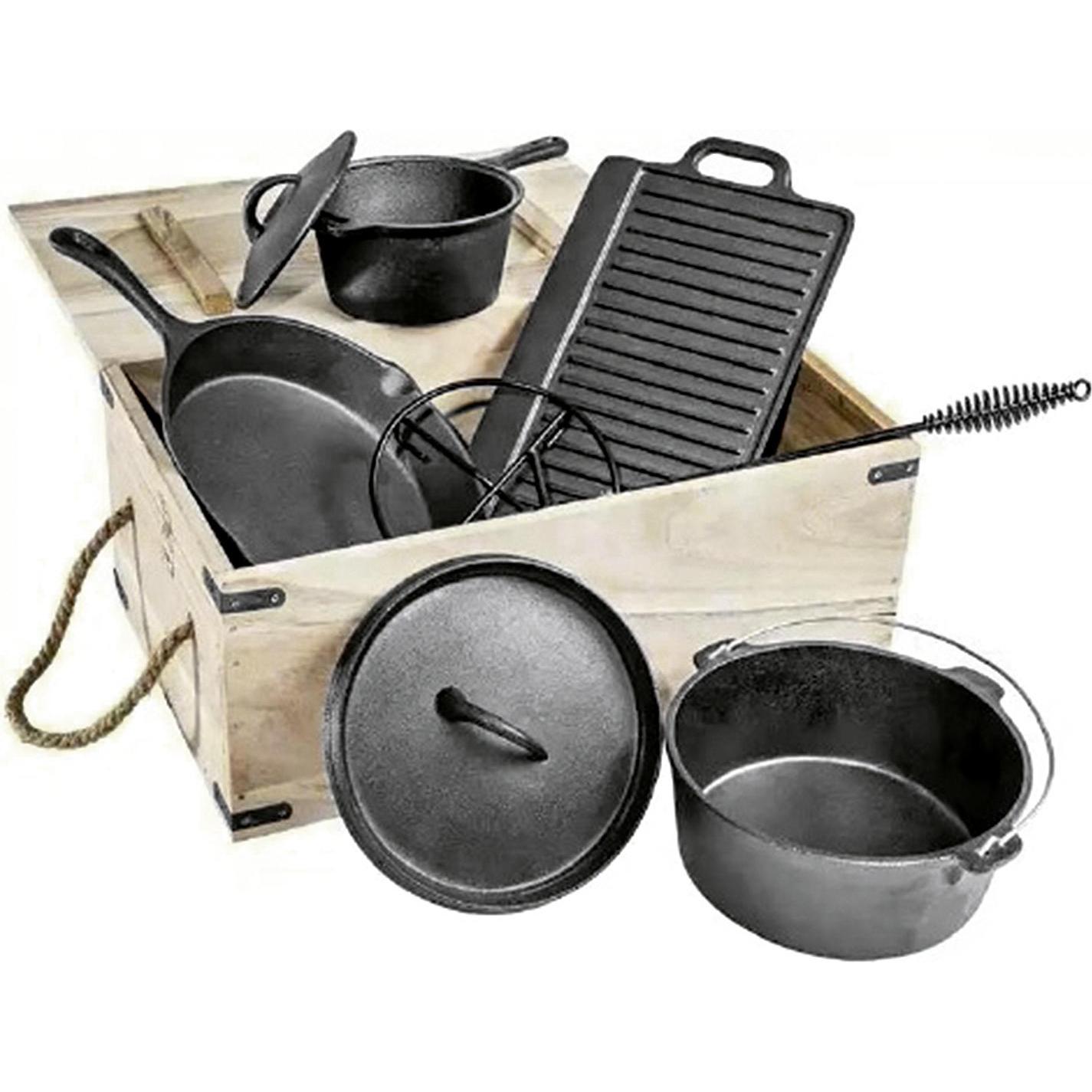 Childhome, Grillgeschirr, Kochtopf Set 'Dutch Oven' 9-teilig