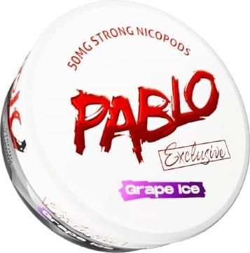 Pablo Exclusive Grape Ice (VP 8.90) (Nicotine-free snus, 50 mg)