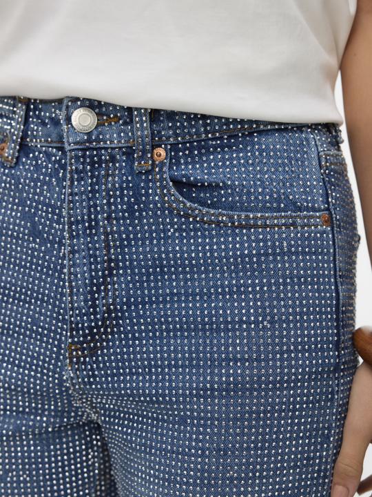 Immagine prodotto Vero Moda VMTESSA Hohe Taille Weiter Beinschnitt Jeans Weit geschnitten (W27/L32)