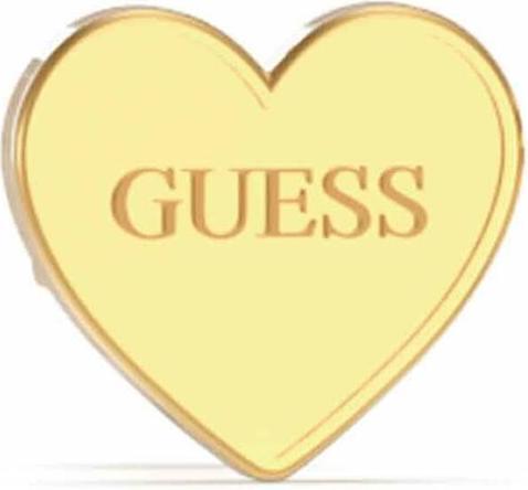 Produktbild Guess Decent Gold Plated Heart Earrings JUBE02171JWYGT/U (Edelstahl)