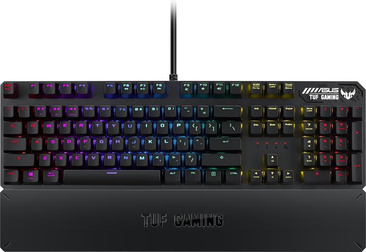 Actual product image ASUS TUF Gaming K3 Keyboard USB (US, Cable)