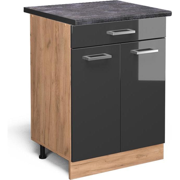 Vicco, Regal, Küchenunterschrank R-Line (60 x 60 x 81.5 cm)