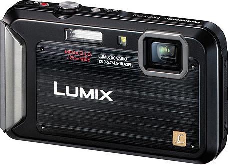 Panasonic Lumix FT20, 16 Mpixel, 4x Zoom, Waterproof Black (16.10 Mpx, 1/2,3'')