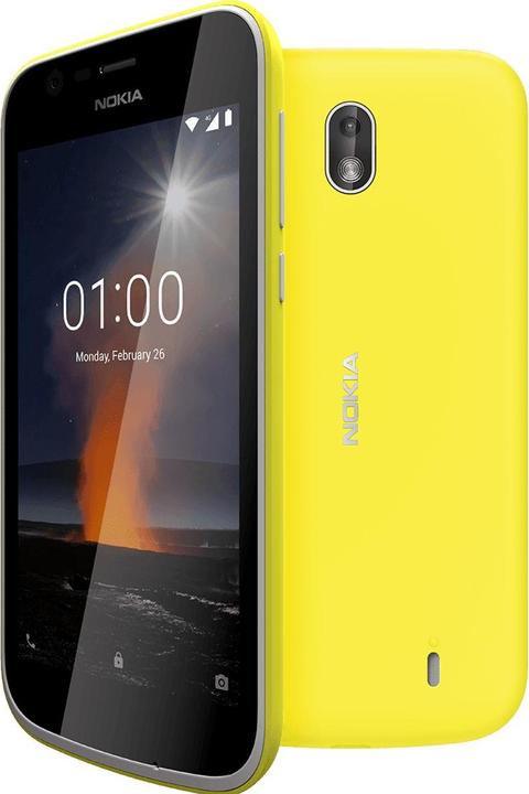 Produktbild Nokia 1 Backcover Gelb (Nokia 1)