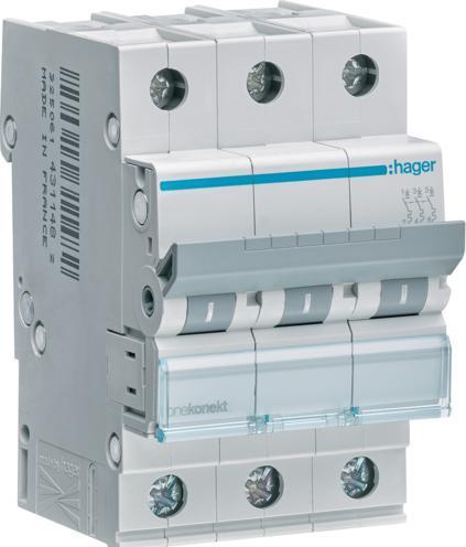 Actual product image Hager MCN340E