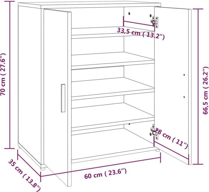 Image du produit vidaXL Anni (60 x 35 x 70 cm)