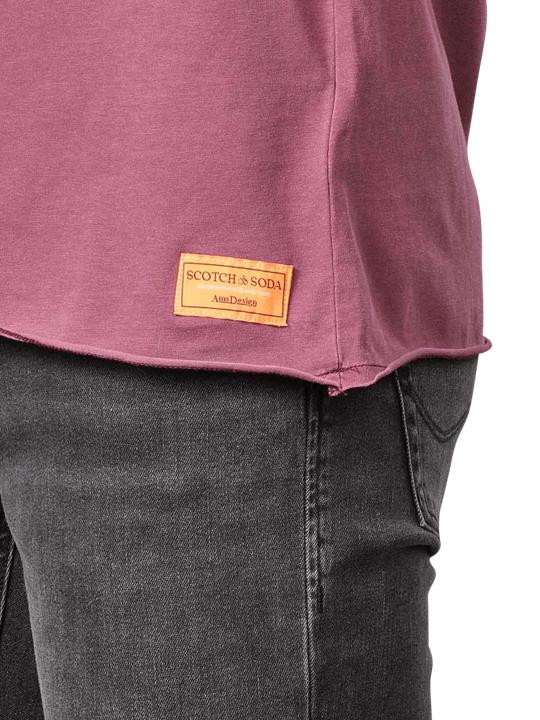 Actual product image Scotch & Soda Relaxed Fit T-Shirt Crew Neck Asphalt (XL)