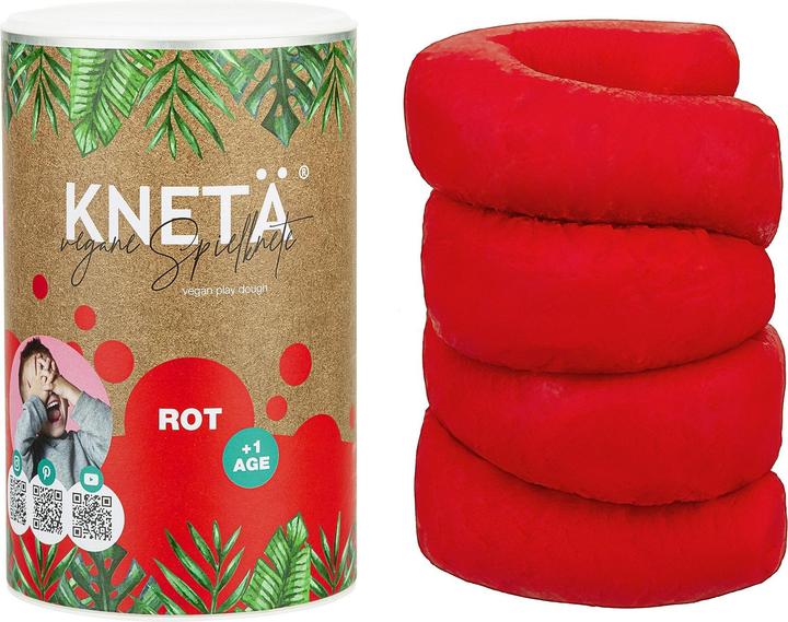 Produktbild Knetä XXL Papierdose 1kg rot