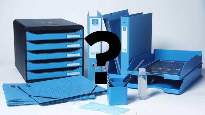 Produktbild Exacompta CLEAN'SAFE - Ringbuch (A4, 45 mm, 1 Stk.)