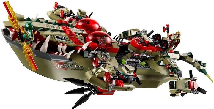Produktbild LEGO Legends of Chima Craggers Croc Boot Zentrale (70006)