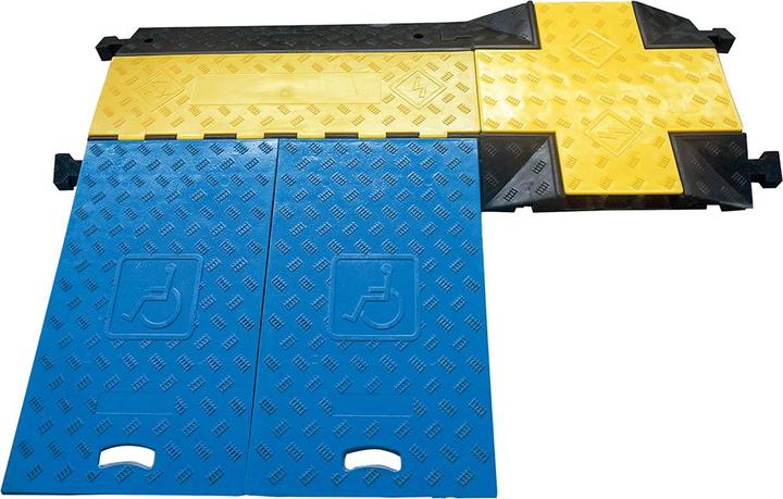 Immagine prodotto Moravia Set di rampe per sedie a rotelle per pedana passacavo, lungh. x largh. x alt. (Ponte cavo, 74.40 cm)