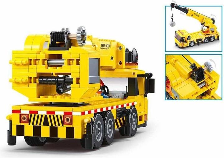 Produktbild Sluban SL96065 - Kranwagen mit Abrissbirne (293 Teile)