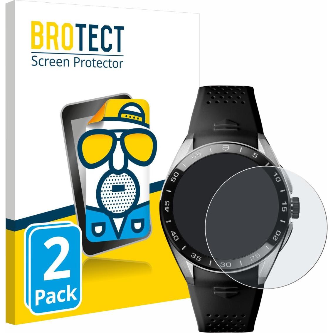 BROTECT Pellicola Opaca, Pellicola protettiva per smartwatch, Grigio