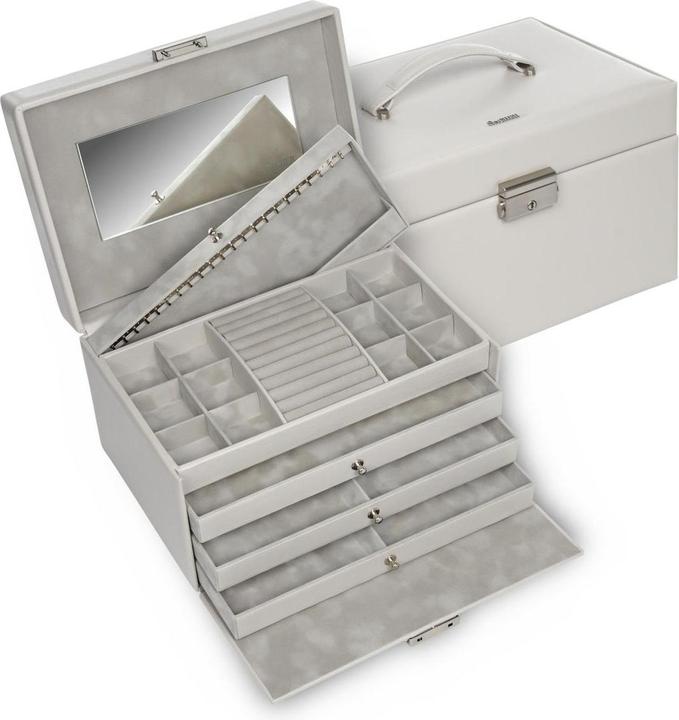 Immagine prodotto Sacher 72.518.561821 - Portagioie Jasmin elegance sabbia in pelle di vacchetta pieno fiore