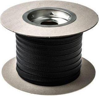 Actual product image HellermannTyton Polyester Expandable Braided Sleeve,12mm (Cable conduit, 3000 cm)