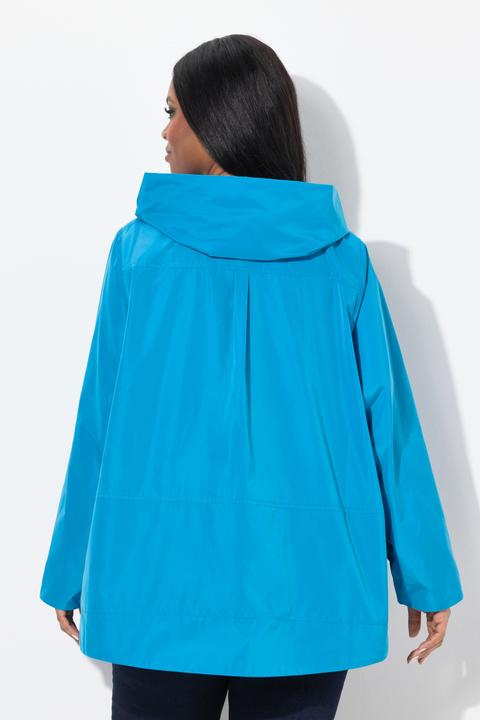 Produktbild Ulla Popken HYPRAR Jacke, A-Linie, Kapuze, Satinfutter (50, 52)