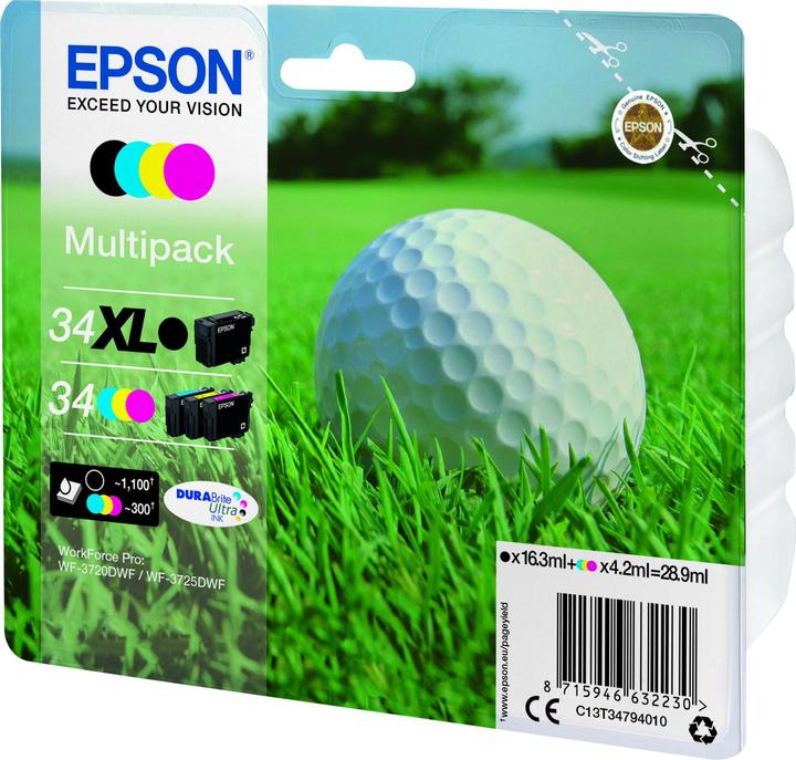 Image du produit Epson 34XL (CMJN)
