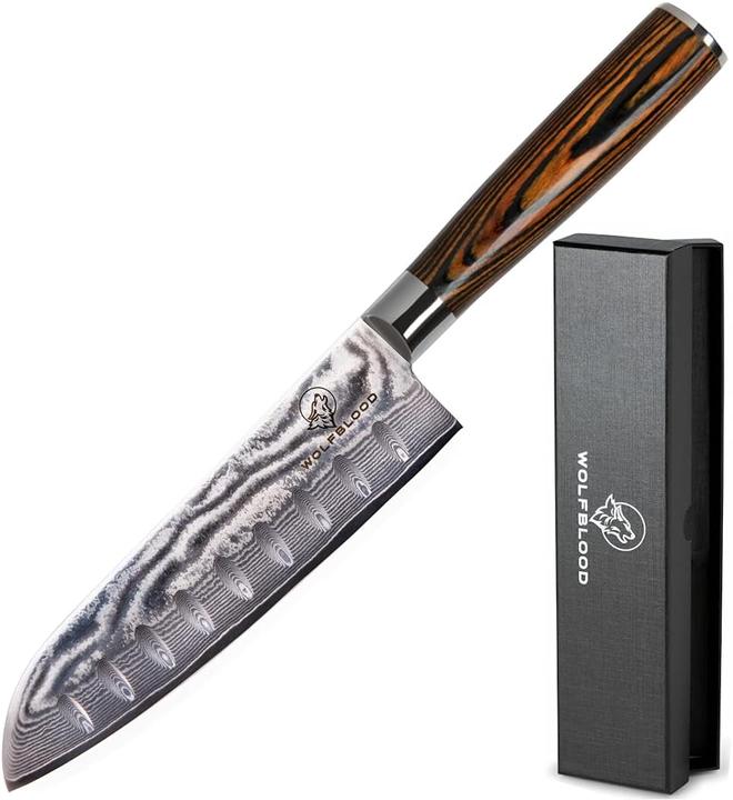 Image du produit Wolfblood Couteau damassé XL (17 cm)