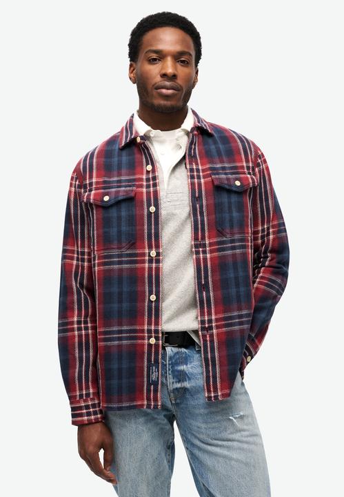 Produktbild Superdry The Merchant Store – Hemd mit Karomuster (M)