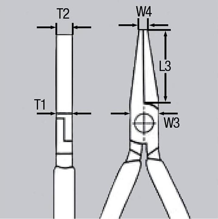 Produktbild Knipex Langbeckzange (140 mm)