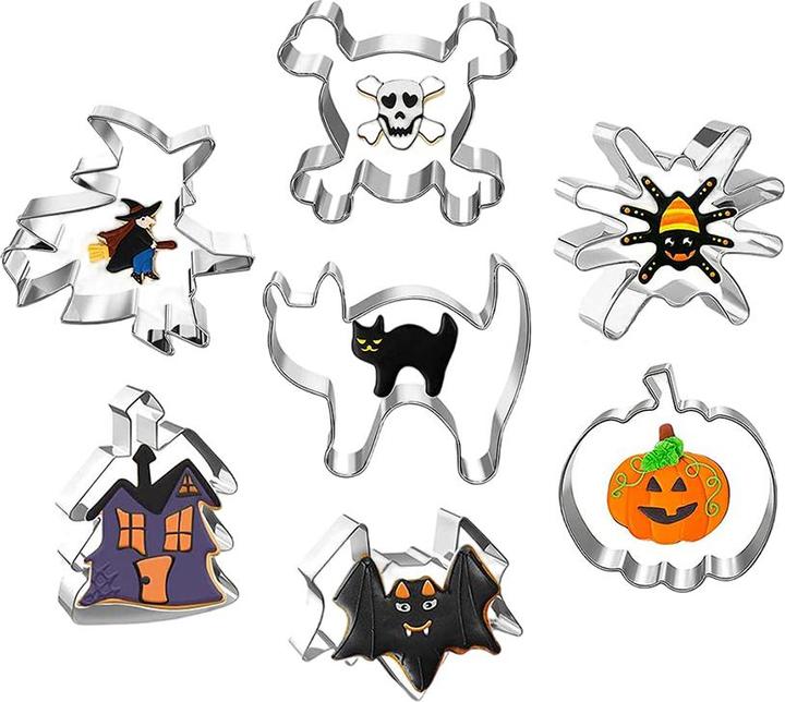 Immagine prodotto Herorange Halloween Stampi per Biscotti Misura Confezione 7