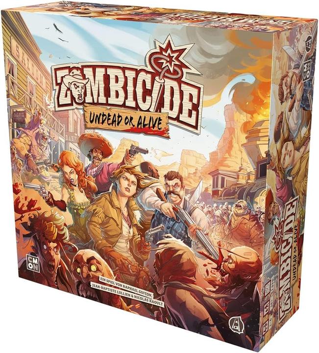 Image du produit Asmodée ASM Zombicide Undead or Alive CMND1233 (Allemand, 1 - 6 Joueur)