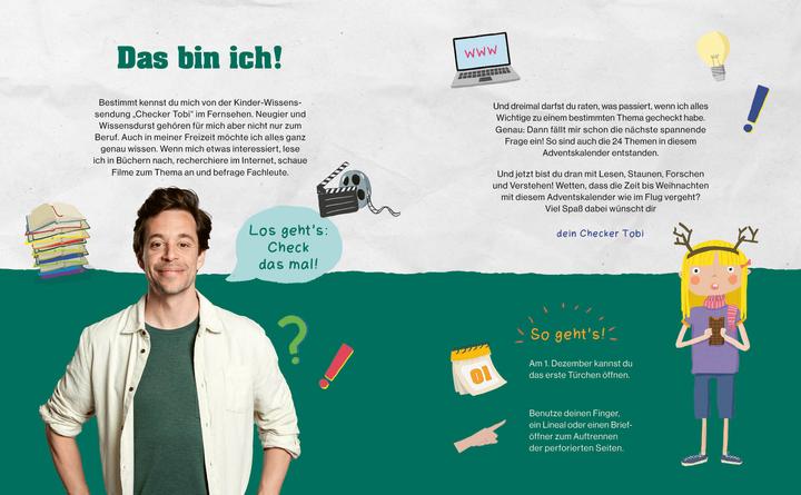 Produktbild Checker Tobi: Das Adventskalender-Buch: Der X-Mas-Check