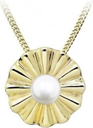 Image du produit Silver Cat Charmant collier en or plaqué SC519 (Chain. Pendant) (Plaqué or)