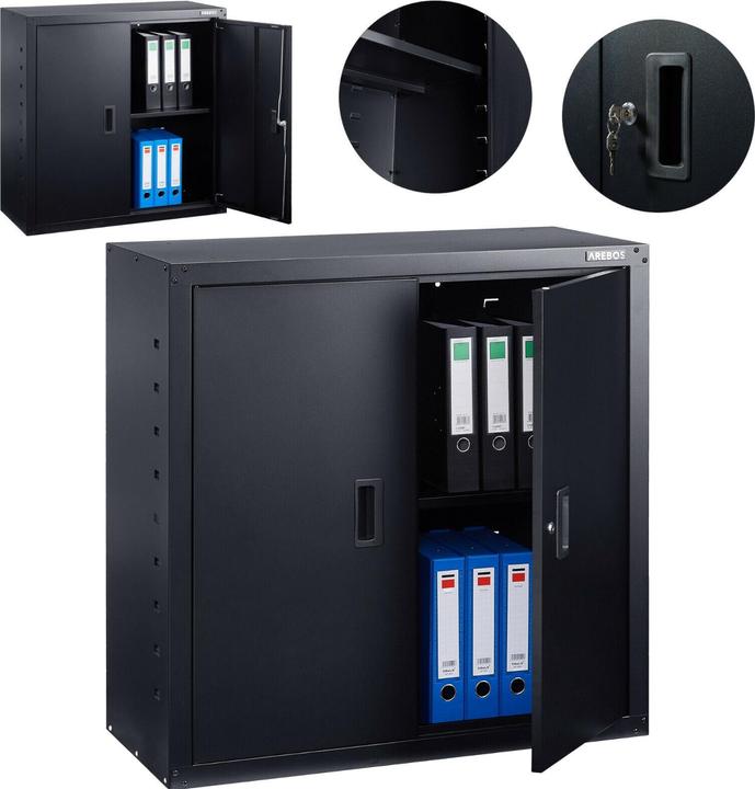Image du produit Arebos Aktenschrank (90 x 90 x 40 cm)