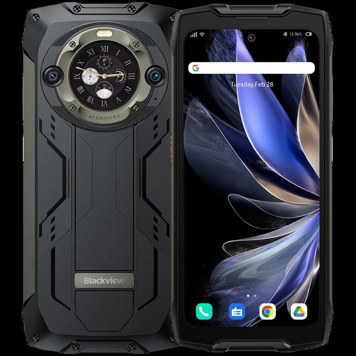 Produktbild Blackview Smartphone BV9300 Pro 15080 mAh 12/256 Czarny (256 GB, Schwarz, 6.70", Dual SIM, 4G)