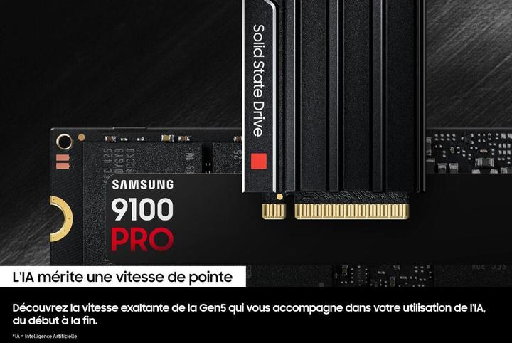 Actual product image Samsung 9100 PRO mit Heatsink (8000 GB, M.2 2280)