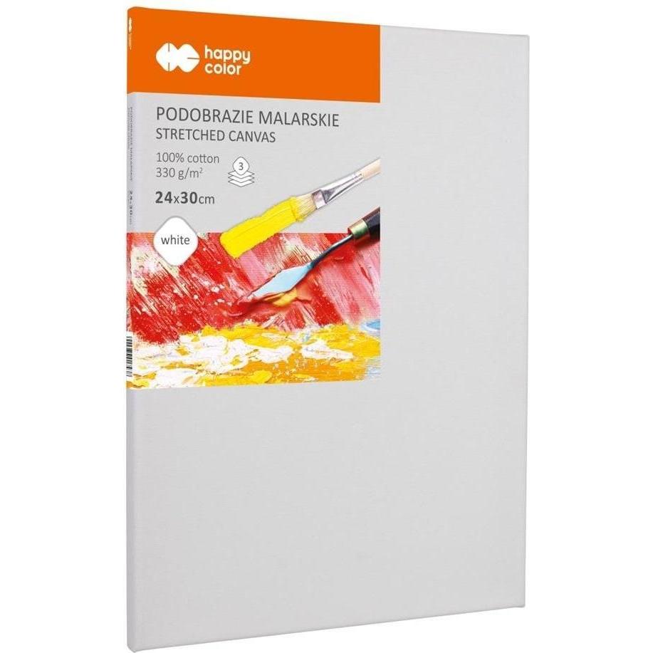 Happy Color, Telaio telato, Baumwollleinwand 24x30cm GLÜCKLICHE FARBE