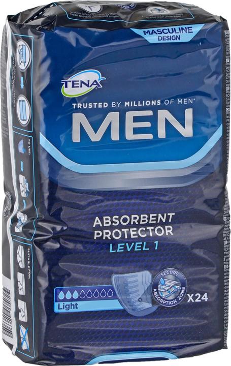 Produktbild Tena MEN Einlagen bei BlasenInkontinenz Level 1 (24 x, Normal)