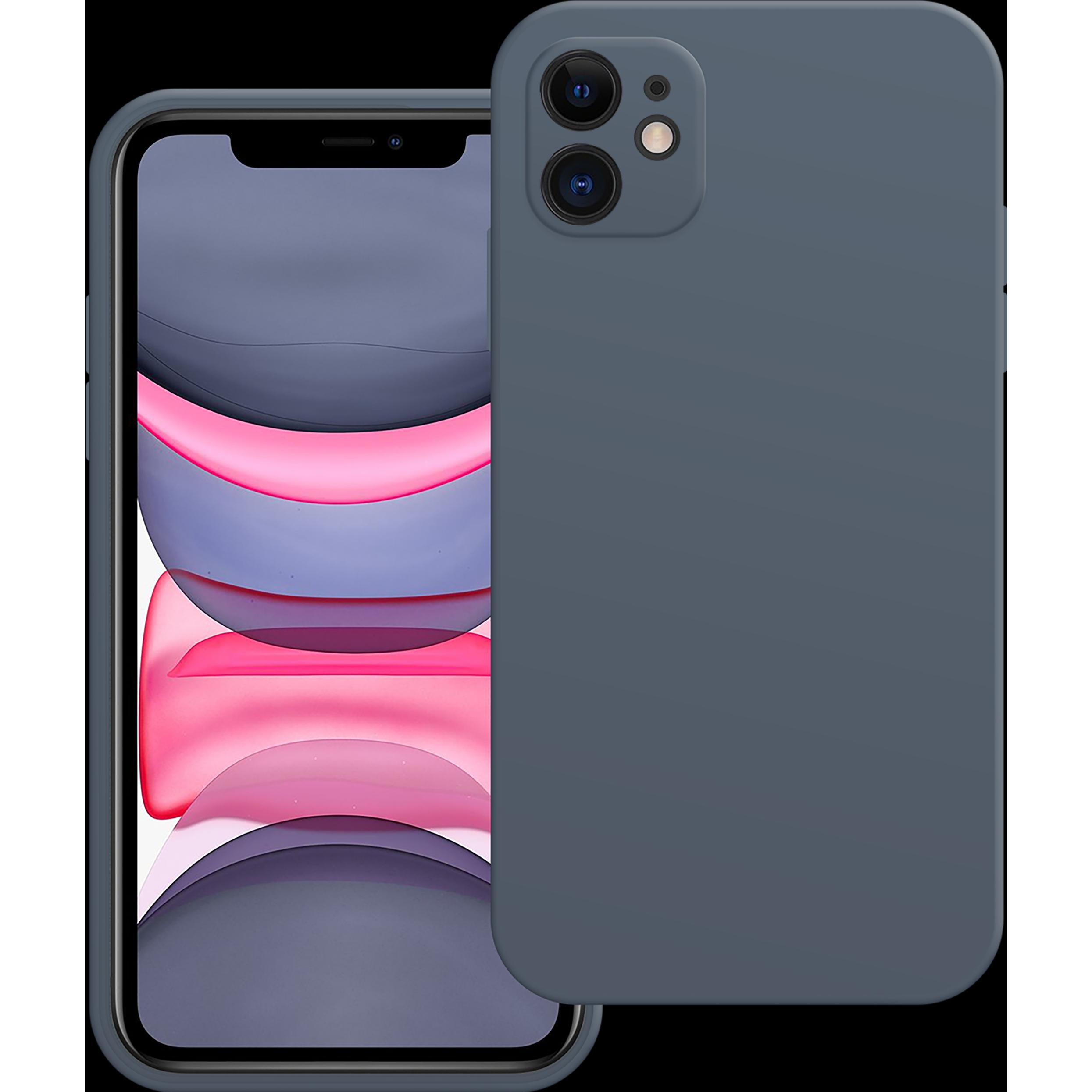Thumbnail - Cazy Silikon Hülle Kompatibel mit iPhone 11 - Soft TPU Schutz - (Apple iPhone 11), Smartphone Hülle, Blau