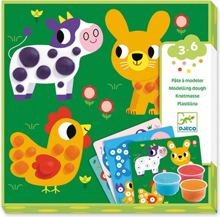 Image du produit Djeco Animaux en pâte à modeler