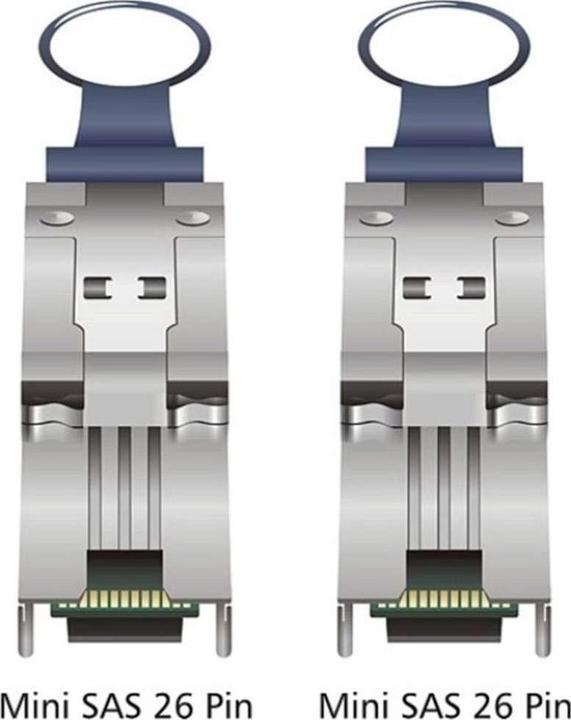 Image du produit Delock Câble SAS : SFF8088-SFF8088, 1m (100 cm, SAS 2.0)