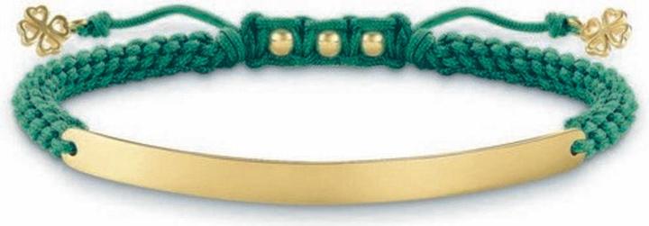 Immagine prodotto Thomas Sabo Bracciale quadrifoglio (19 cm, Argento, Materiale sintetico)