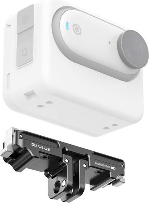 Actual product image Puluz Aluminium quick release base mount for Insta360 GO 3 (Insta360 Go 3)