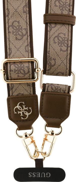 iLike Guess Crossbody Strap PU 4G Metal Logo - brown