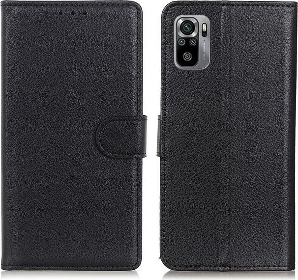 Image du produit MU Classic Série de couvertures de livres en cuir litchi (Xiaomi Mi Note 10, Xiaomi Redmi Note 10S)